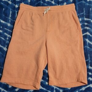 Old Navy Kids Cream Casual Shorts Classic Cotton Blend